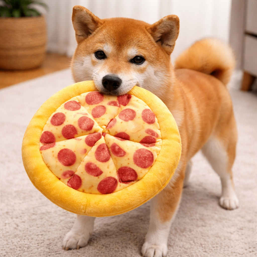 Pepperoni Pizza Plush